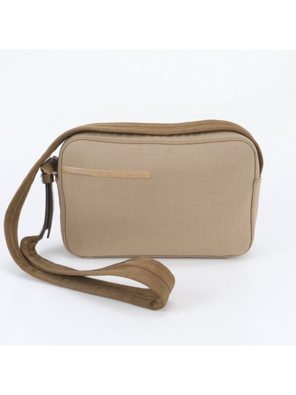 Prada Shoulder Bag Crossbody Hand Tote Brown